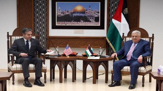 بلينكن يكرر دعم واشنطن لـحل الدولتين ويحض الطرفين على إعادة الهدوء