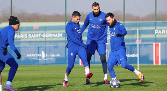 ميسي طرف فيه.. توتر في تدريبات سان جيرمان