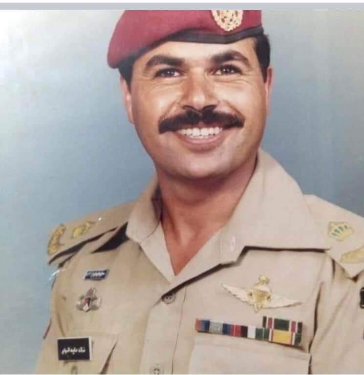 العقيد الركن  خالد عايد الجابر ابو الهيثم  في ذمة الله