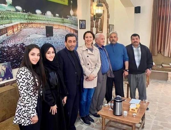 الباحثة الفرنسية عبابسة في زيارة عشيرة العبندة