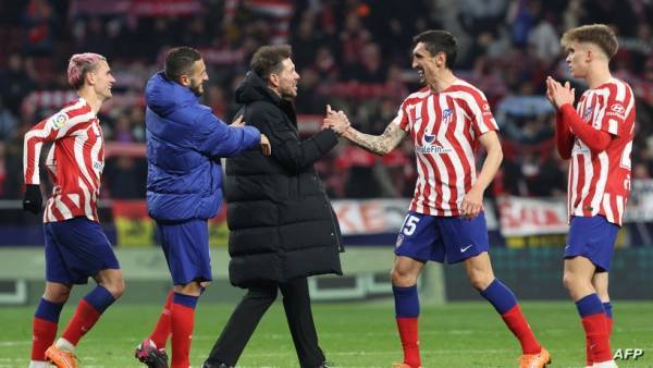 أتلتيكو مدريد يحقق فوزاً ساحقاً على إشبيلية بسداسية