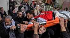 الفلسطينيون يشيعون شهداء مجزرة جنين