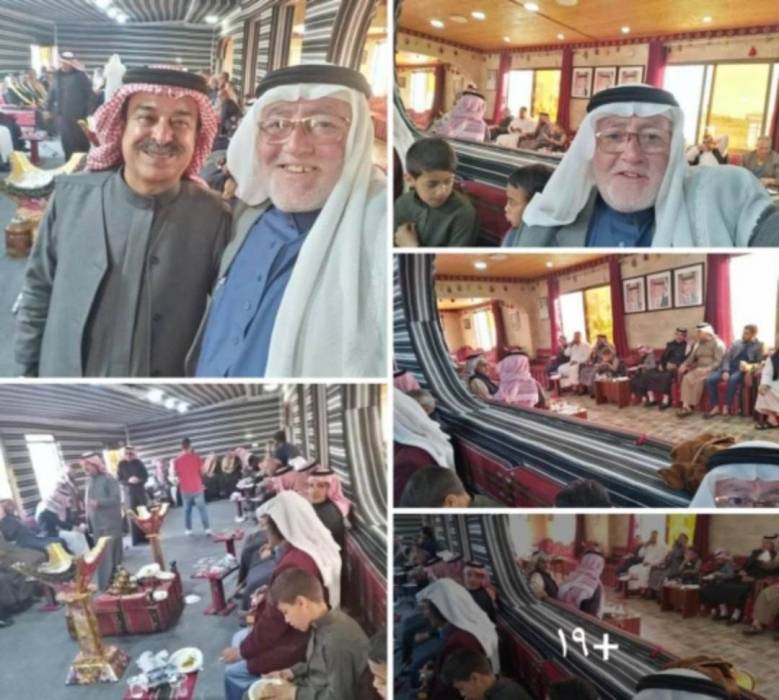 إبناء المفرق يحتفلون من بيت الشيخ عبدالله ابودلبوح بزفاف الاميرة ايمان
