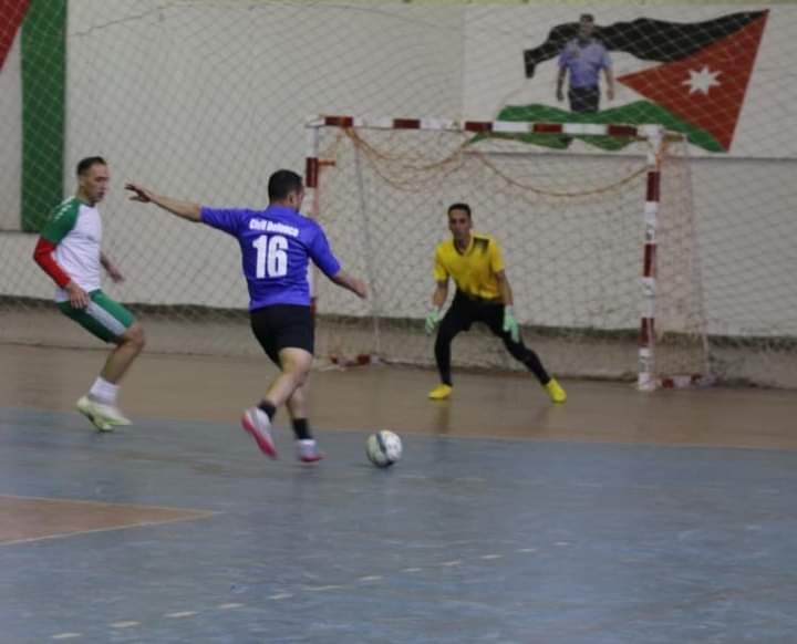 (الدفاع المدني) يظفر بالمركز الثالث في بطولة الأمن العام السنوية لخماسيات كرة القدم لعام (2023) .