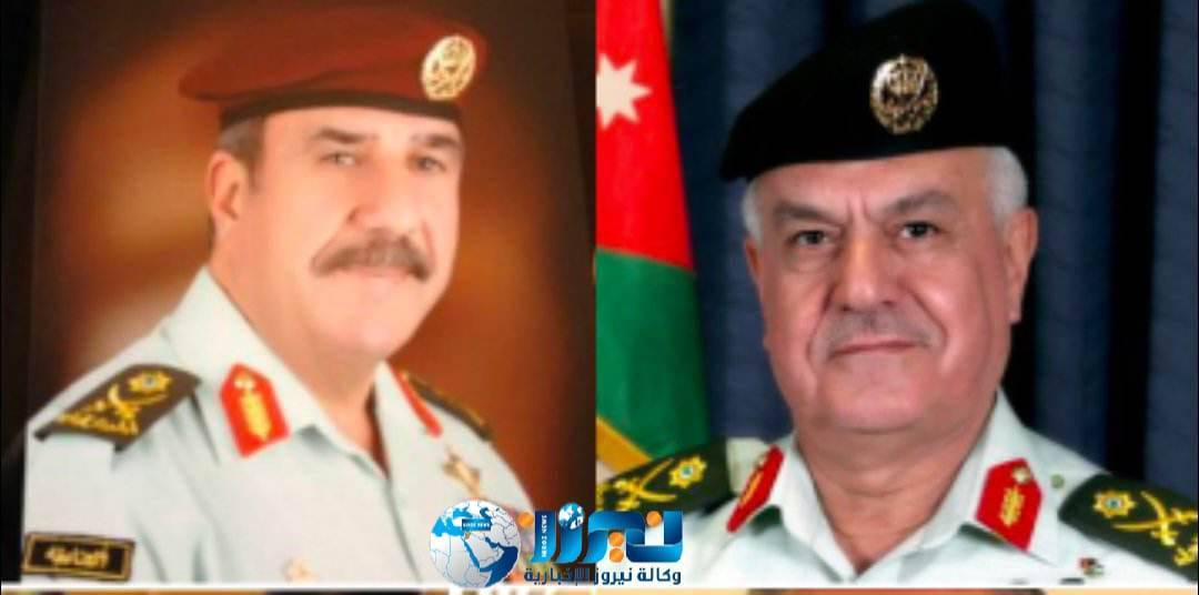 اللواء الركن المتقاعد ابراهيم المواجدة يشكر رئيس هيئة الأركان والخدمات الطبية الملكية