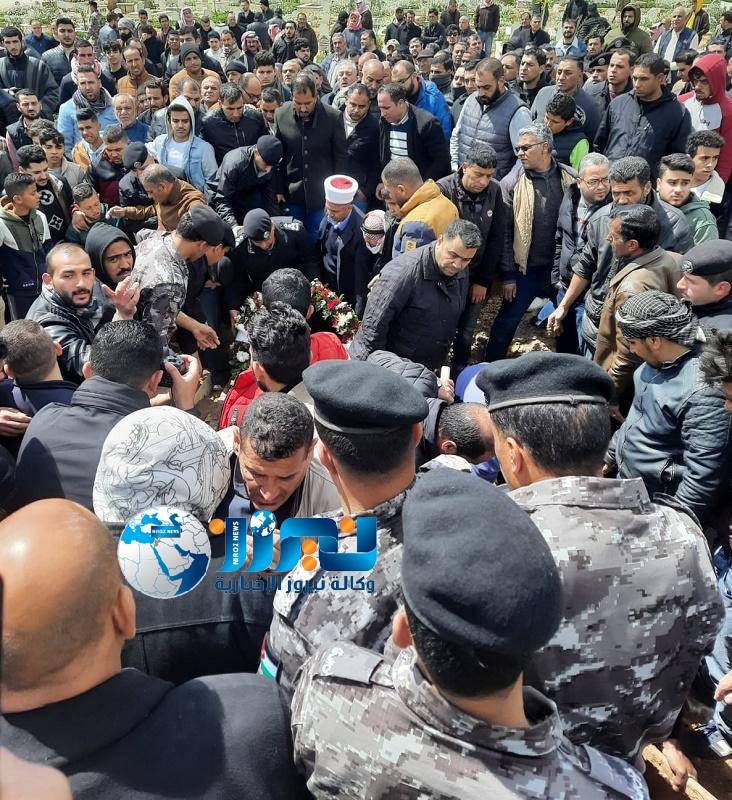 العقيد رائد المجالي يشارك بتشييع جثمان الرقيب علي أبو حشيش