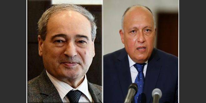 وزير الخارجية السوري يزور مصر لإجراء مباحثات حول تعزيز العلاقات الثنائية بين البلدين