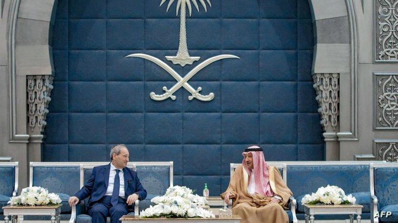 وزير الخارجية السعودي في دمشق للقاء الاسد