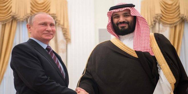 بوتين و بن سلمان يبحثان تطورات الأوضاع في المنطقة والتعاون الثنائي