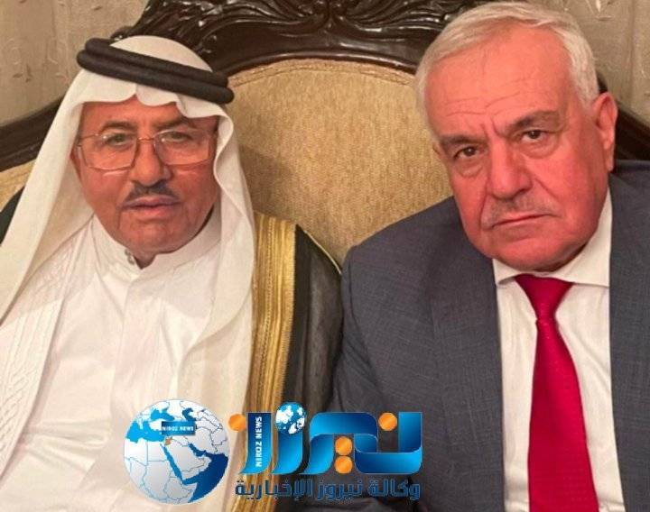 رئيس هيئة الاركان المشتركة يزور الشيخ علي الزيدان الحنيطي