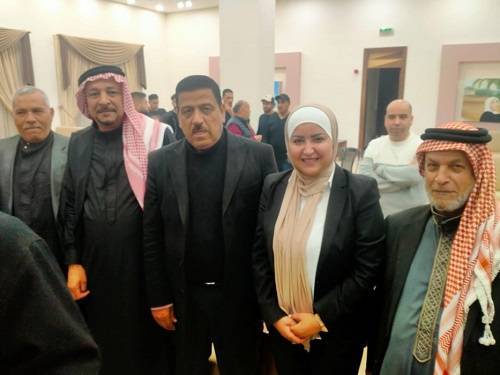 النائب ميادة شريم تترأس جاهة صلح عشائري بين ال الحجاوي وال جالودي وال ابو عرَّة
