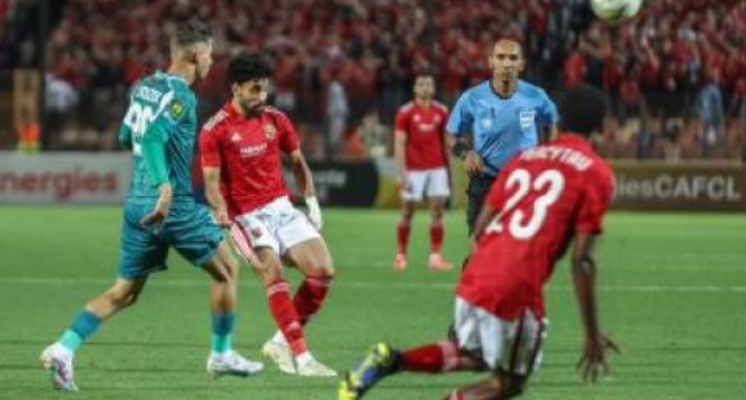 الأهلي المصري يهزم الرجاء المغربي في ذهاب ربع نهائي دوري أبطال إفريقيا
