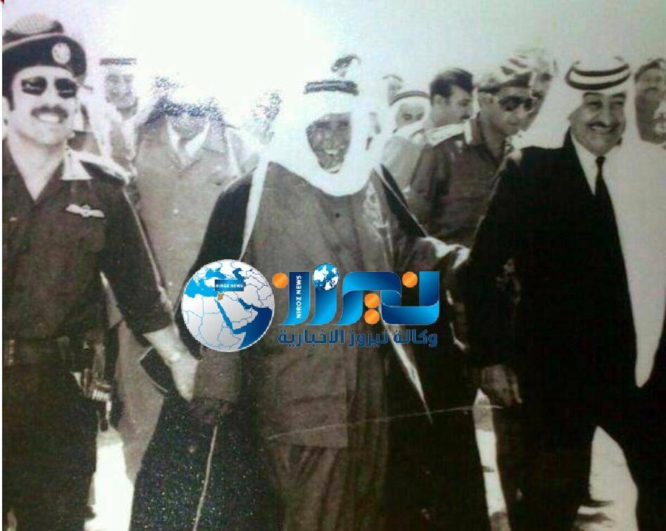 صورة من ذاكرة الوطن للمغفور له الامير محمد ابن طلال أثناء زيارته لقبيلة بني صخر