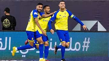 رونالدو يقود النصر برباعية على الرائد ... وينفرد بالوصافة