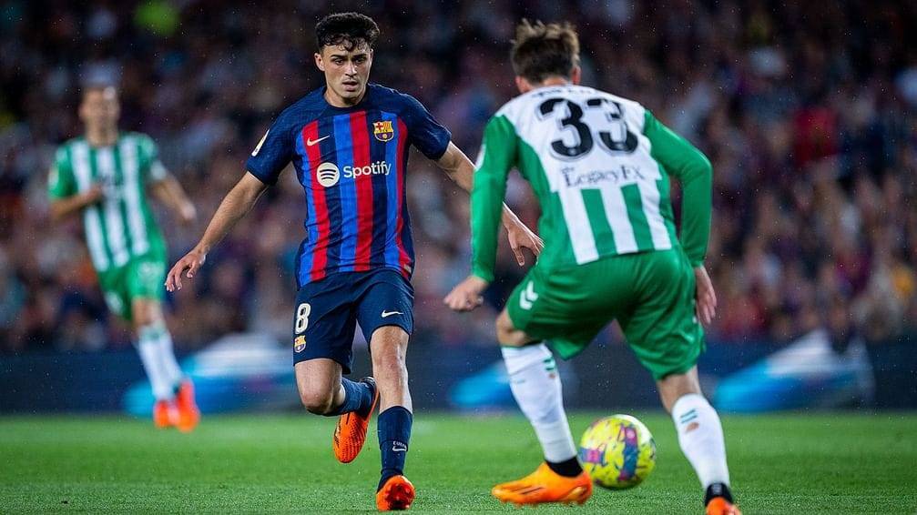 برشلونة يصعق ريال بيتيس ... ترتيب الدوري الإسباني