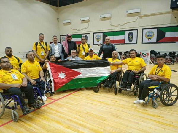فريق كرة السلة على الكراسي المتحركة يشارك في بطولة غرب آسيا