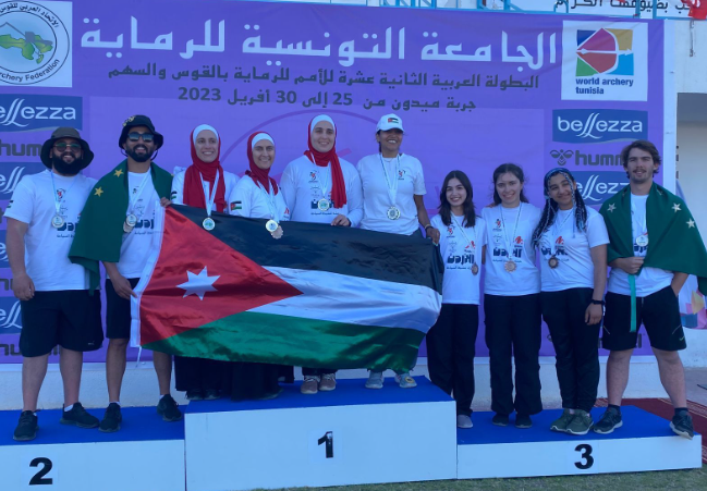 منتخب القوس والسهم يحصد 10 ميداليات في البطولة العربية