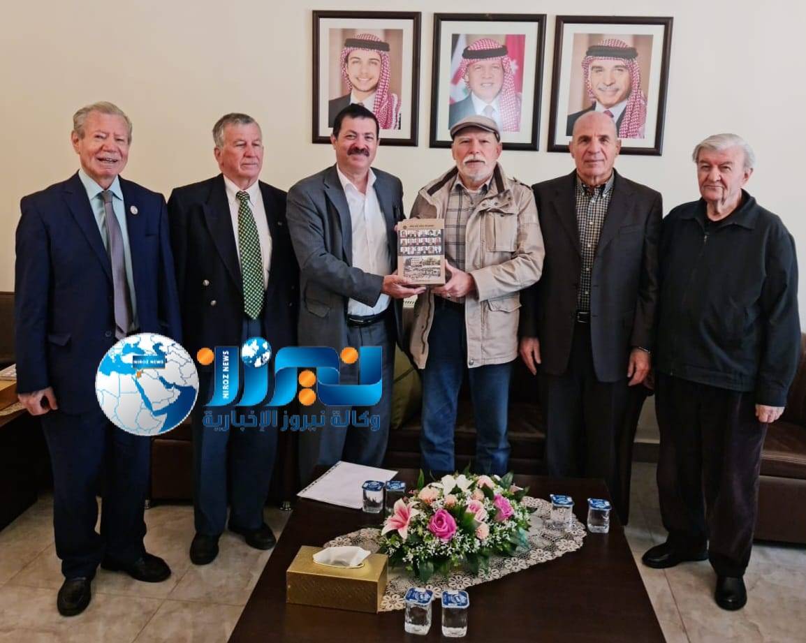 ديوان شراكسة العاصمة عمَّان يستقبل المؤرخ العرموطي....صور