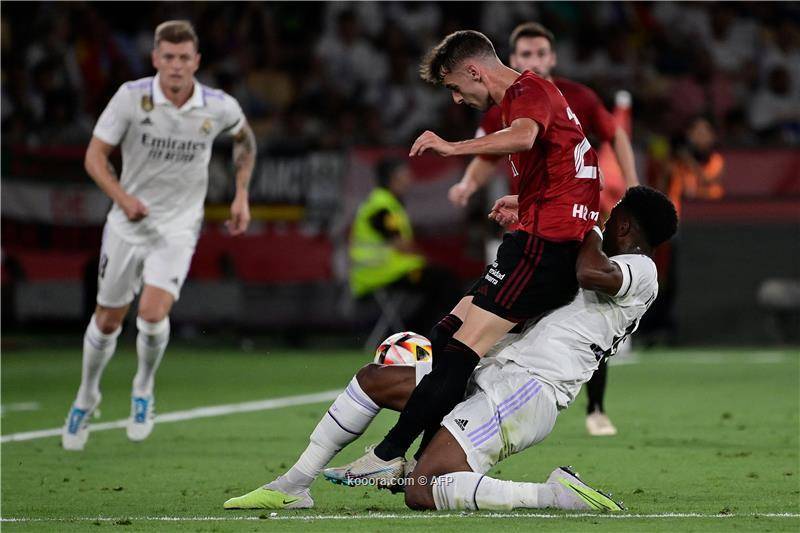مشاجرة في النفق بين لاعبي ريال مدريد وأوساسونا  بـ نهائي كأس ملك إسبانيا