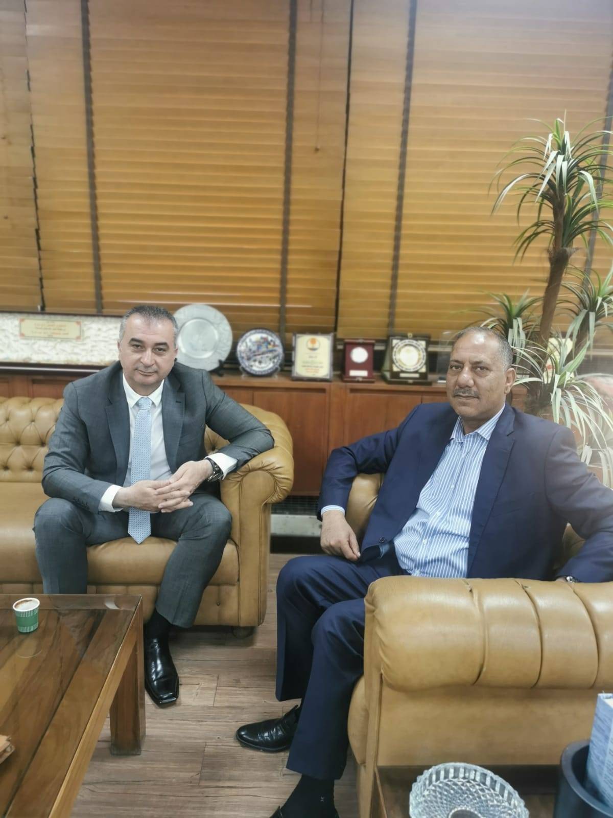 الزيادين يلتقي مدير مؤسسة المدن الصناعية