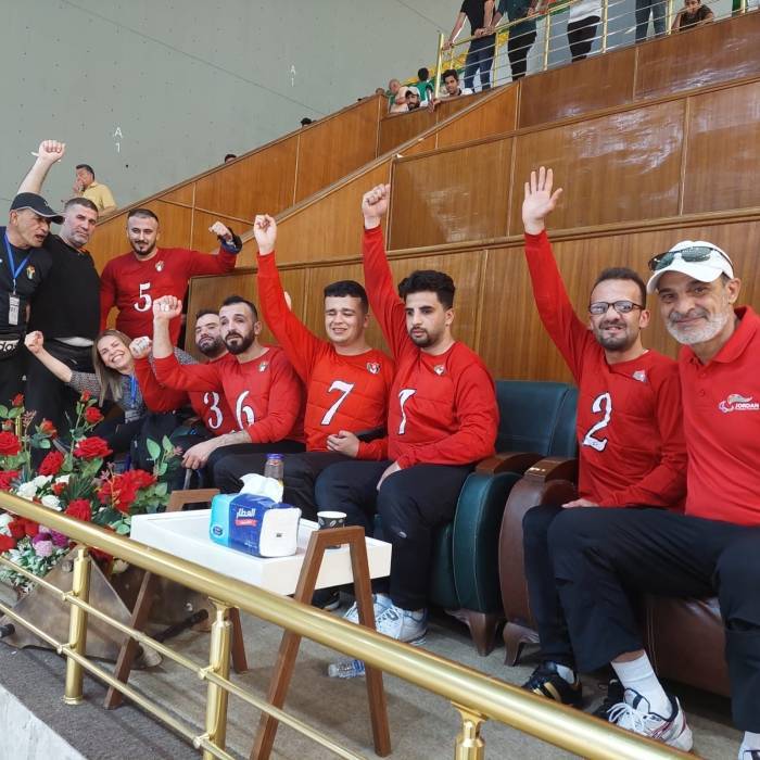 منتخب كرة الهدف إلى نهائي بطولة بغداد الدولية