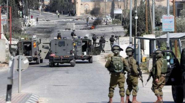 إصابات 3 فلسطينيين بهجوم لقوات الاحتلال شرق رام الله