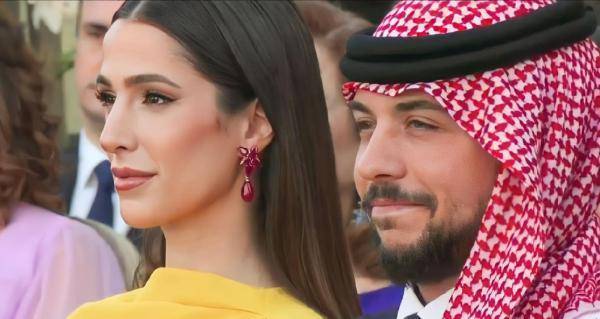 المهندس محمد الجدوع يهنئ الامير الحسين بمناسبة زفافه
