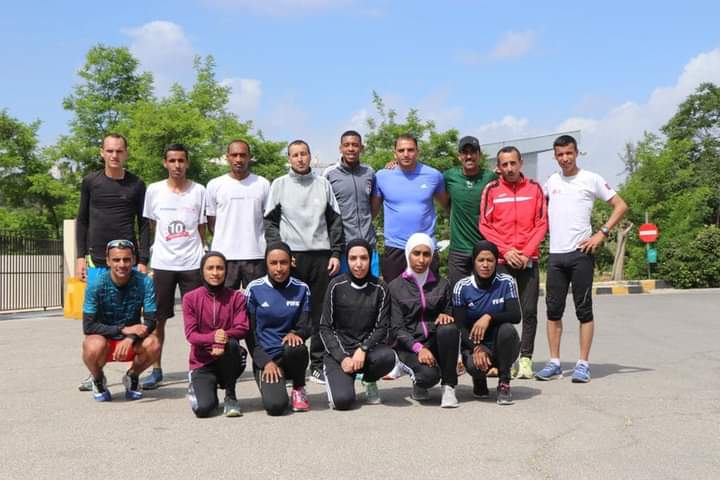 نشامى فريق الأمن العام للماراثونات يختتمون تدريباتهم استعدادا للمشاركة في الترا ماراثون البحر الميت .