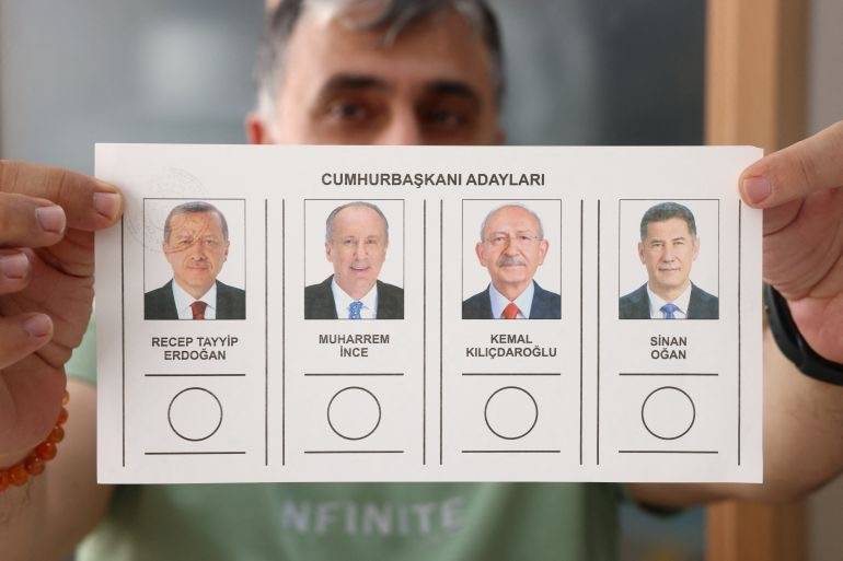 الانتخابات التركية: 49.35٪ لأردوغان و 45 لكيليتشدار وجولة الإعادة 28 أيار