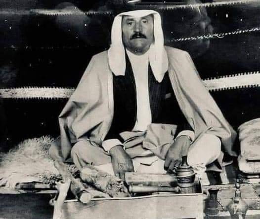 الشيخ خازر احمد ابن (محمد الوعري)     احد كبار وجهاء عشيرة البيايضة