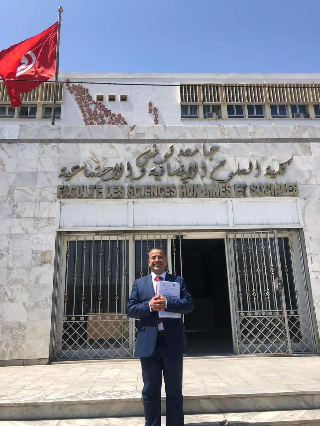 الجبور يُهنئ الدهامشه بحصوله على على درجة الدكتوراة