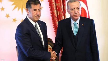 بشكل مفاجئ .. أردوغان يزور أوغان في مكتبه