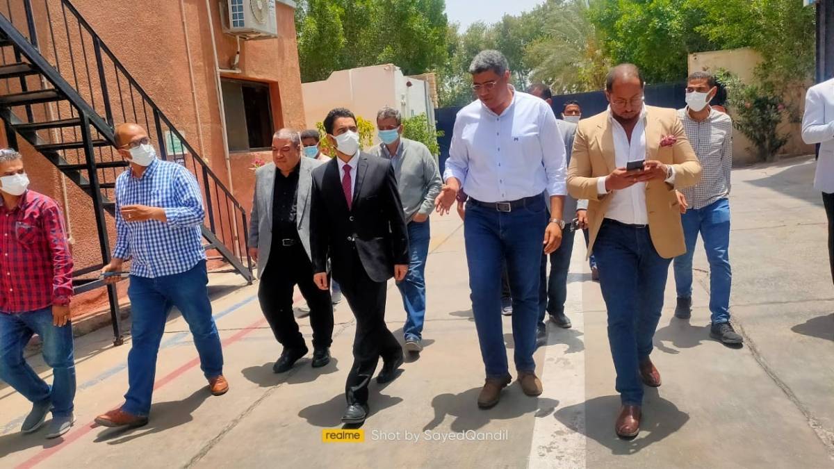 مصر ...دعما للصناعة الوطنية وتنشيطا للاستثمار   كيما تدعم من  جهاز مدينة النوبارية الجديدة