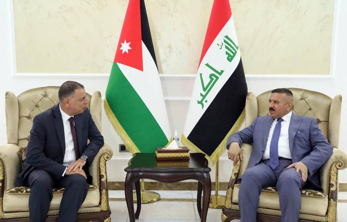 الفراية يلتقي نظيره العراقي في بغداد