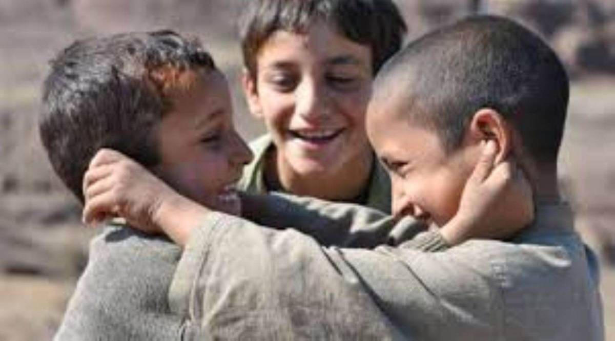 طفولة ضحية حرب.