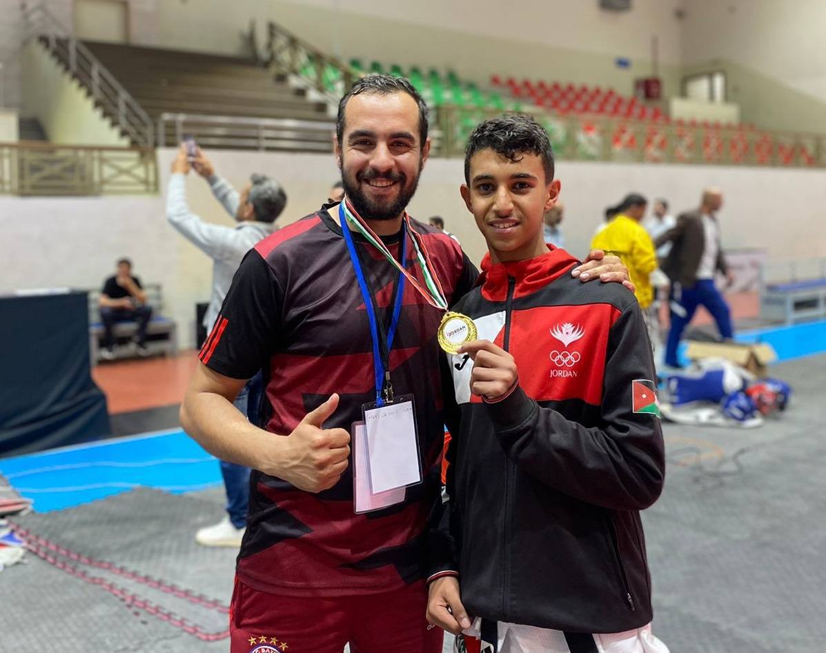 الدراركة يتوج بذهبية تصفيات المنتخب الوطني للتايكواندو فئة الأشبال