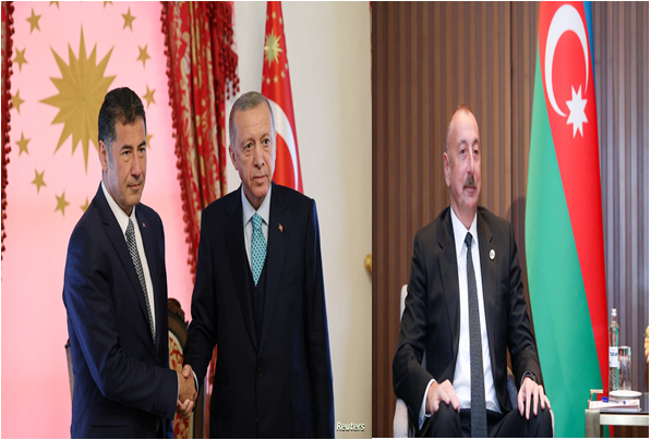 الرئيس “إلهام علييف” وراء إعلان سنان أوغان دعم الرئيس رجب طيب إردوغان فى جولة الإنتخابات الرئاسية 2