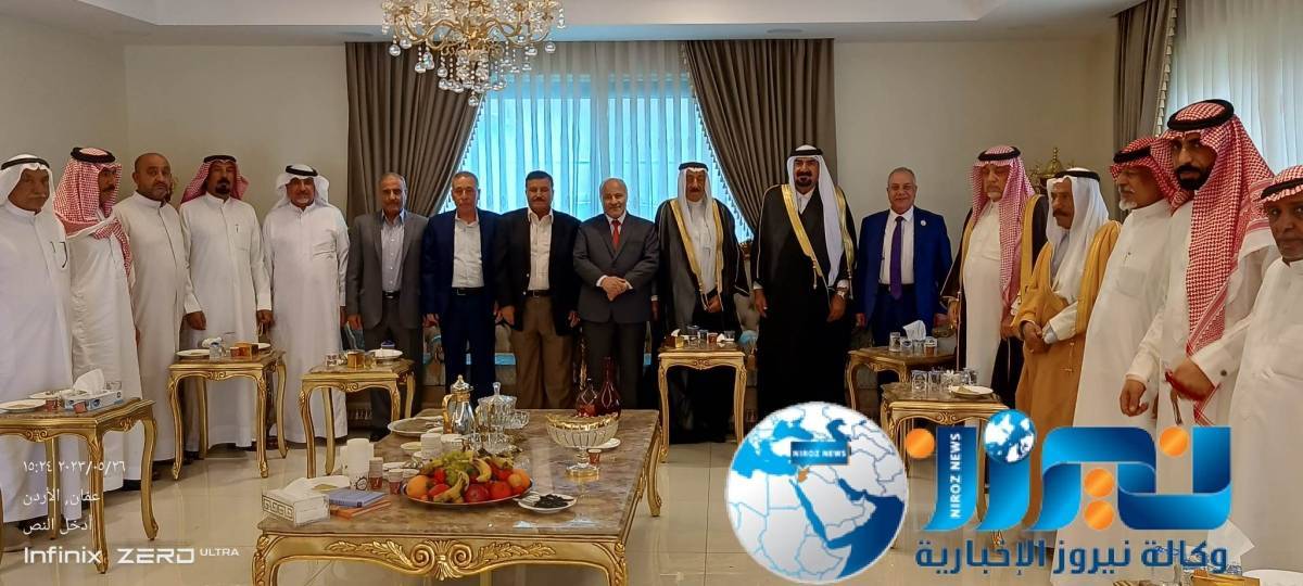 الجبور يقيم مأدبة غداء على شرف الشيخ  حاتم القحيص الشمري ...صور وفيديو