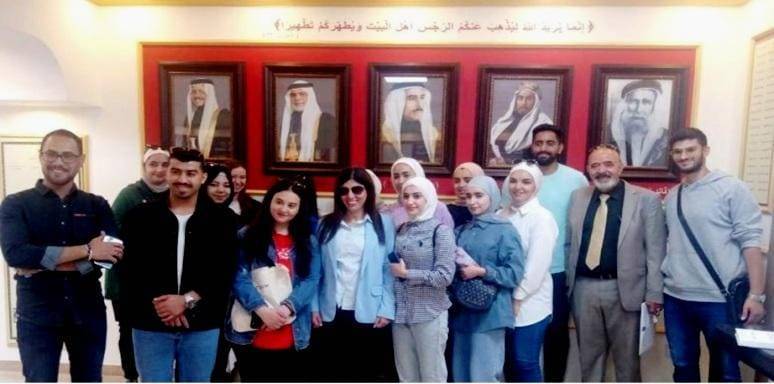 أداب وعلوم عمان الأهلية تستضيف رئيس قسم الاعلام بمستشفى الرشيد وتنظم زيارة للمكتبة الوطنية...صور