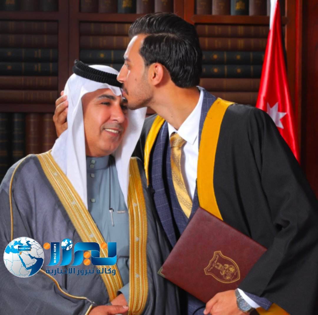 نيروز الاخبارية تبارك لــ شهم  نجل العقيد الركن ابراهيم عقيل الجبور بتفوقه بالشهادة الجامعية