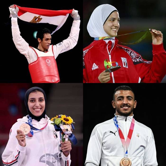الأبطال الرجاله يواصل تصدر مواقع التواصل تضامناً مع أبطال مصر الرياضيين