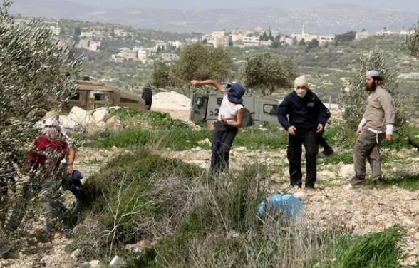مستوطنون يحطمون مركبات المواطنين وقوات الاحتلال تقتحم قرى جنوب جنين