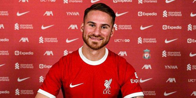 ليفربول يعلن ضم أليستر لاعب برايتون لمدة 5 سنوات