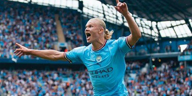 هالاند يتوج بجائزة أفضل لاعب في مانشستر سيتي