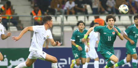الأولمبي يتعادل مع نظيره العراقي في بطولة غرب آسيا
