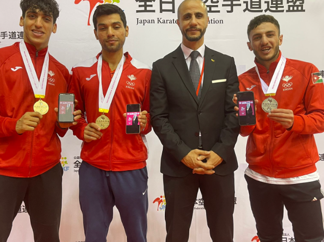 لاعبو المنتخب الوطني للكراتيه يتقدمون في التصنيف العالمي