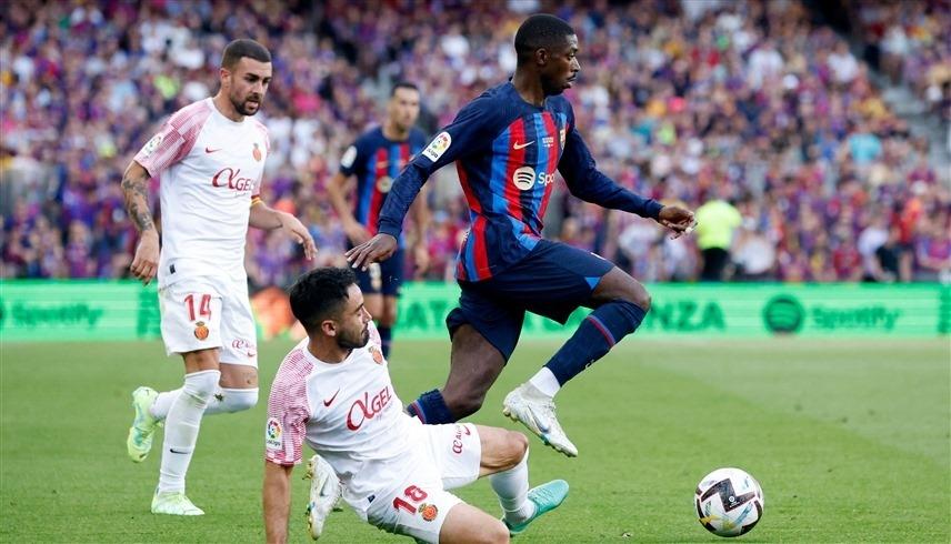 ديمبيلي: هدف برشلونة دوري الأبطال