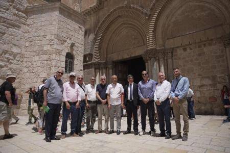 أثريون مغاربة يزورون القدس بدعوة من جمعية المركز الثقافي المغربي