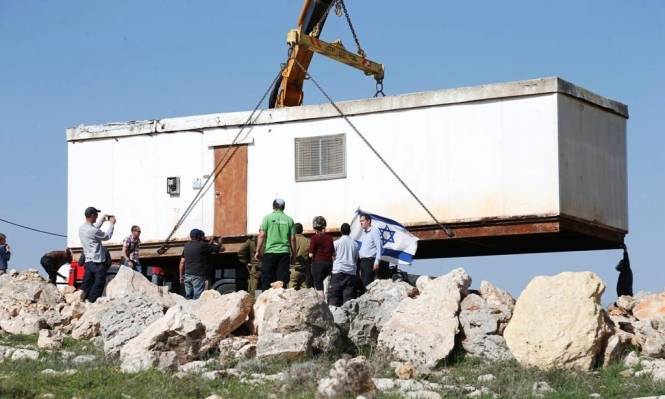 مستوطنون يقيمون بؤرة استيطانية جديدة غرب سلفيت