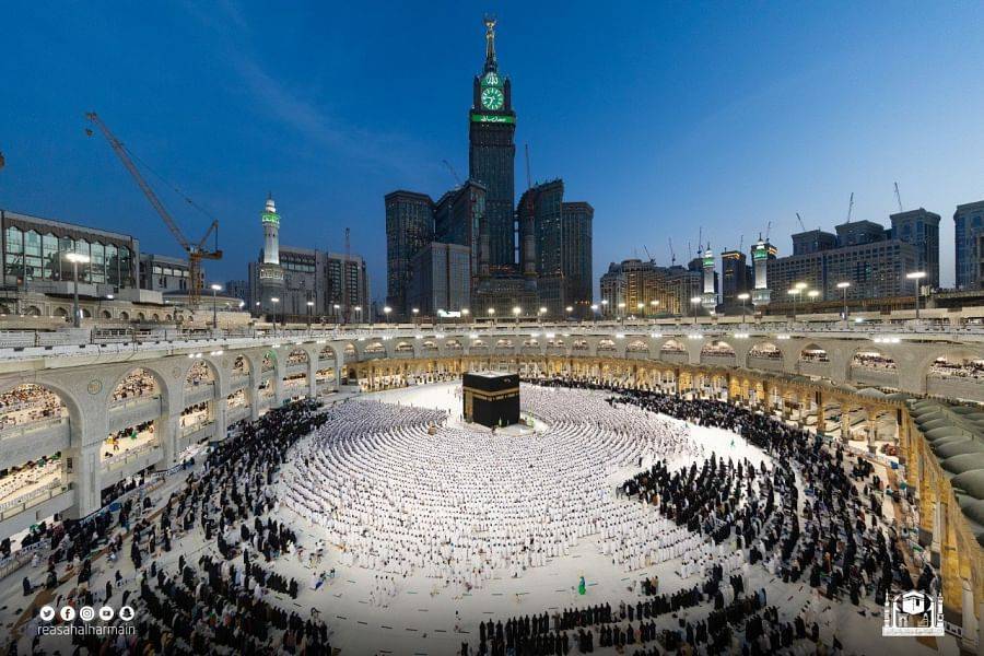 رئاسة الحرمين تكمل استعداداتها لاستقبال ضيوف الرحمن لأداء طواف الإفاضة
